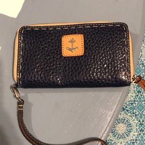 Brighton wallet/wristlet! Navy blue w/ anchor! New